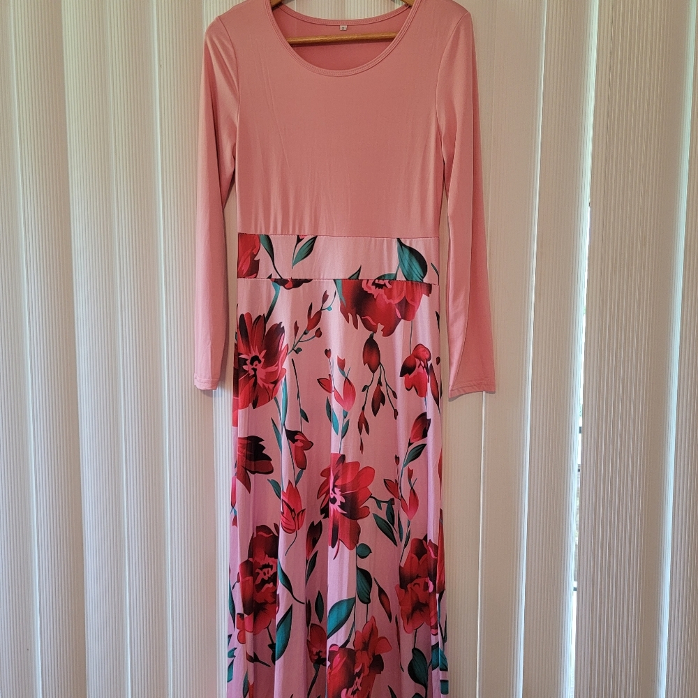 Maxi dress 3/4 sleeve